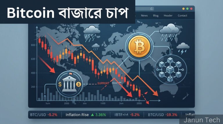 Bitcoin দাম কমার কারণ কী? বাজার এখন কোন দিকে যাচ্ছে